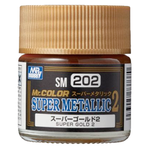 Mr. Color Super Metallic 2 Super Gold SM202