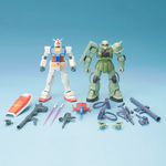 Afbeelding in Gallery-weergave laden, HG Gunpla Starter Set: RX-78-2 Gundam vs. MS-06F Zaku II 1/144
