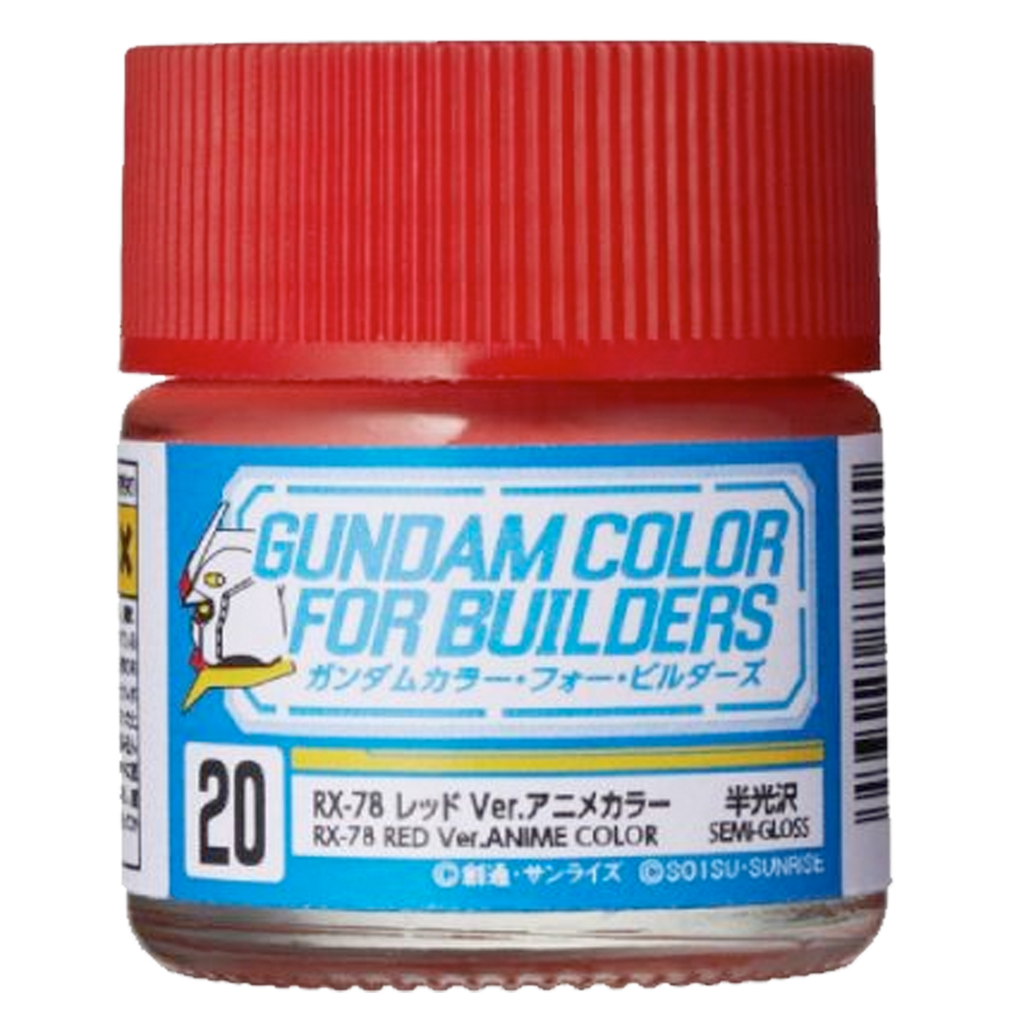 Mr. Color Gundam Color RX-78 Red vers. Anime (Semi Gloss) 20