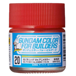 Mr. Color Gundam Color RX-78 Red vers. Anime (Semi Gloss) 20